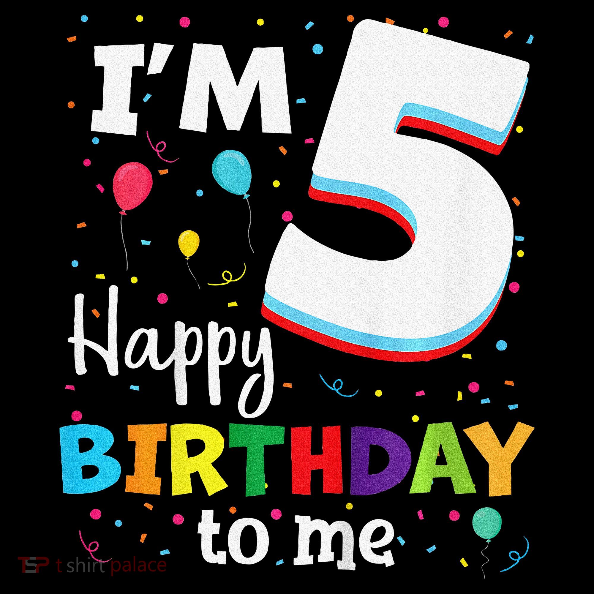 Five 5yr 5th Birthday Happy Birthday 5 Years Old Coffee Mug