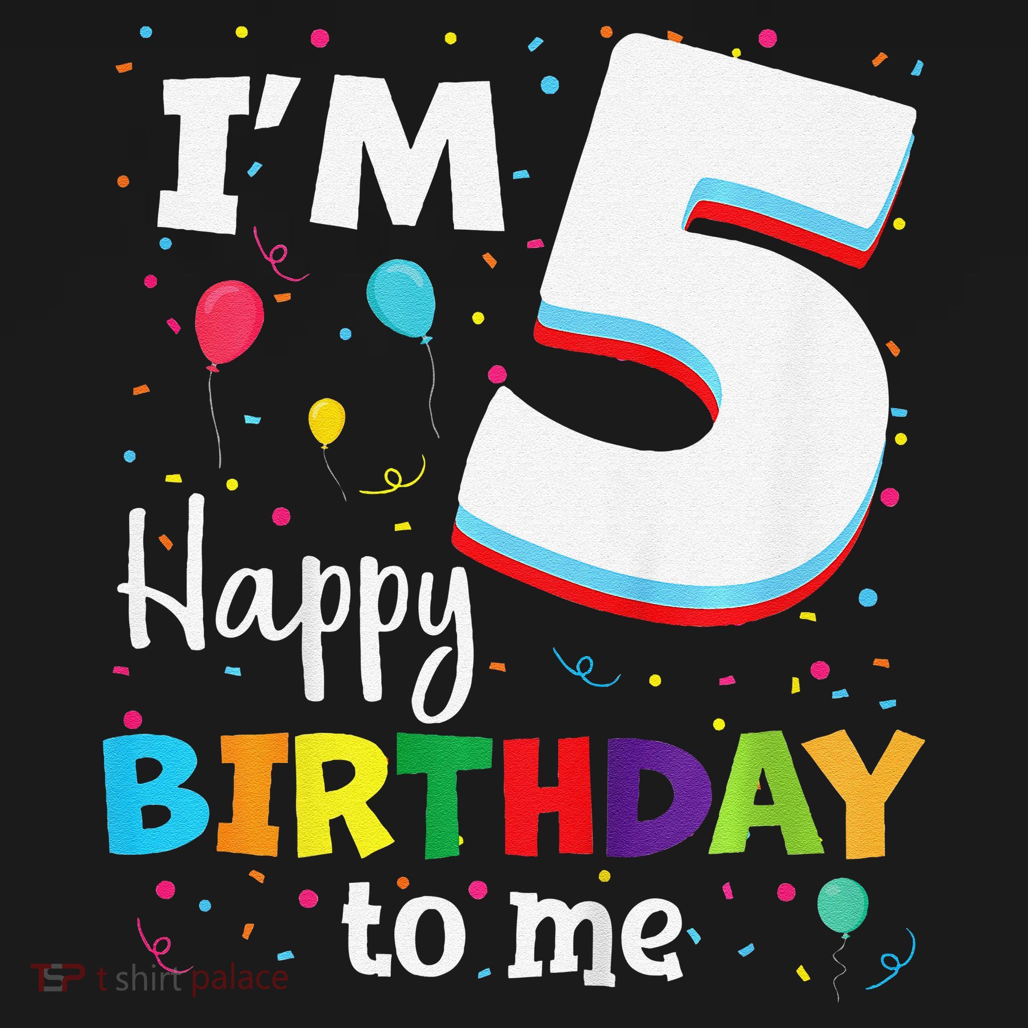 Five 5yr 5th Birthday Happy Birthday 5 Years Old Ornament