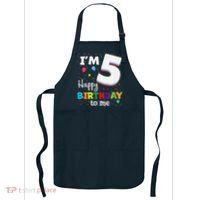 Five 5yr 5th Birthday Happy Birthday 5 Years Old Apron thumb 0