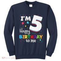 Five 5yr 5th Birthday Happy Birthday 5 Years Old Sweatshirt thumb 0