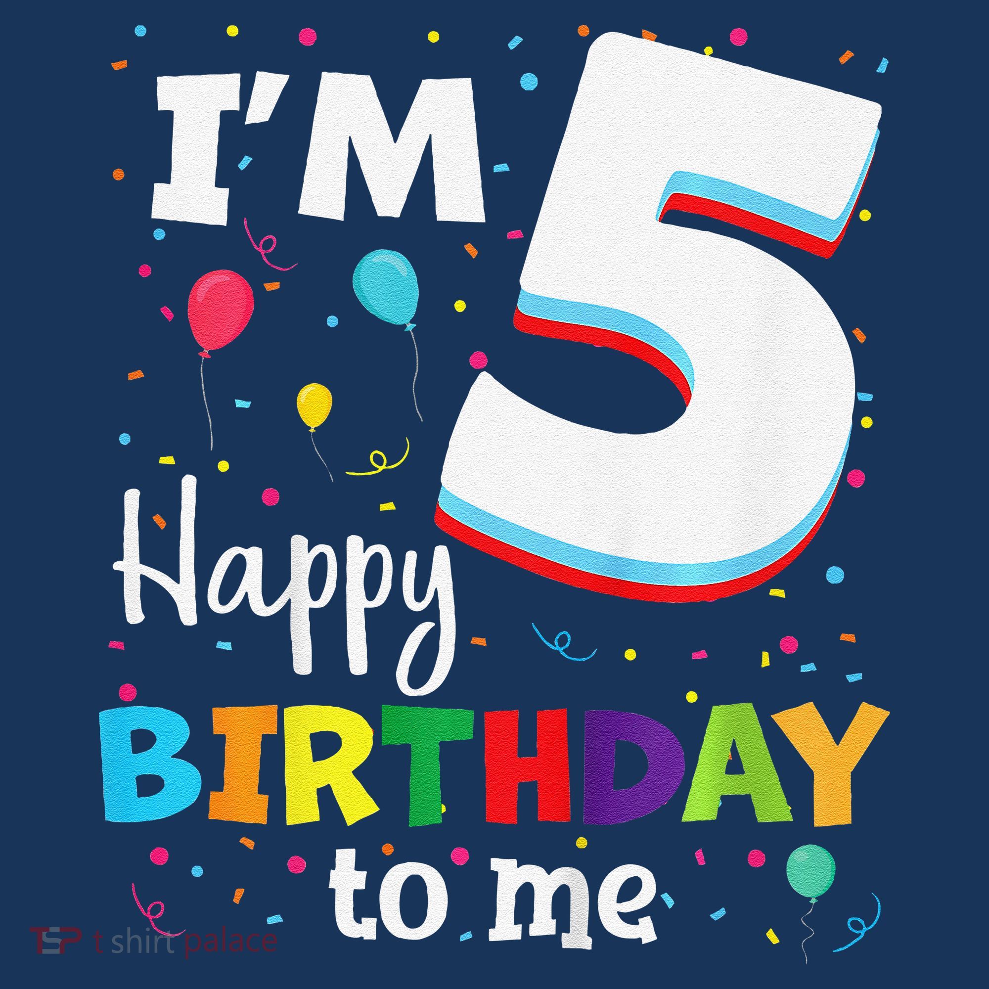 Five 5yr 5th Birthday Happy Birthday 5 Years Old Sweatshirt