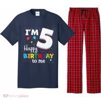 Five 5yr 5th Birthday Happy Birthday 5 Years Old Pajama Set thumb 0