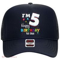 Five 5yr 5th Birthday Happy Birthday 5 Years Old Hat thumb 0