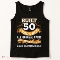 Funny 50th Birthday Shirts 50 Years Old Gifts Tank Top thumb 2