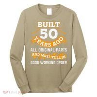 Funny 50th Birthday Shirts 50 Years Old Gifts Long Sleeve Shirt thumb 0