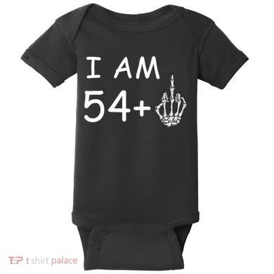 Funny 55th Birthday Baby Bodysuit