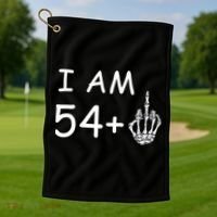 Funny 55th Birthday Golf Towel thumb 1
