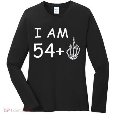 Funny 55th Birthday Women's Long Sleeve Shirt