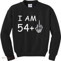Funny 55th Birthday Kids Sweatshirt thumb 0