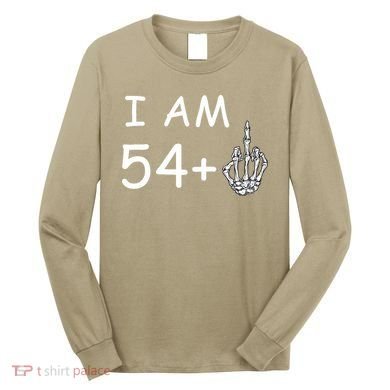 Funny 55th Birthday Long Sleeve Shirt