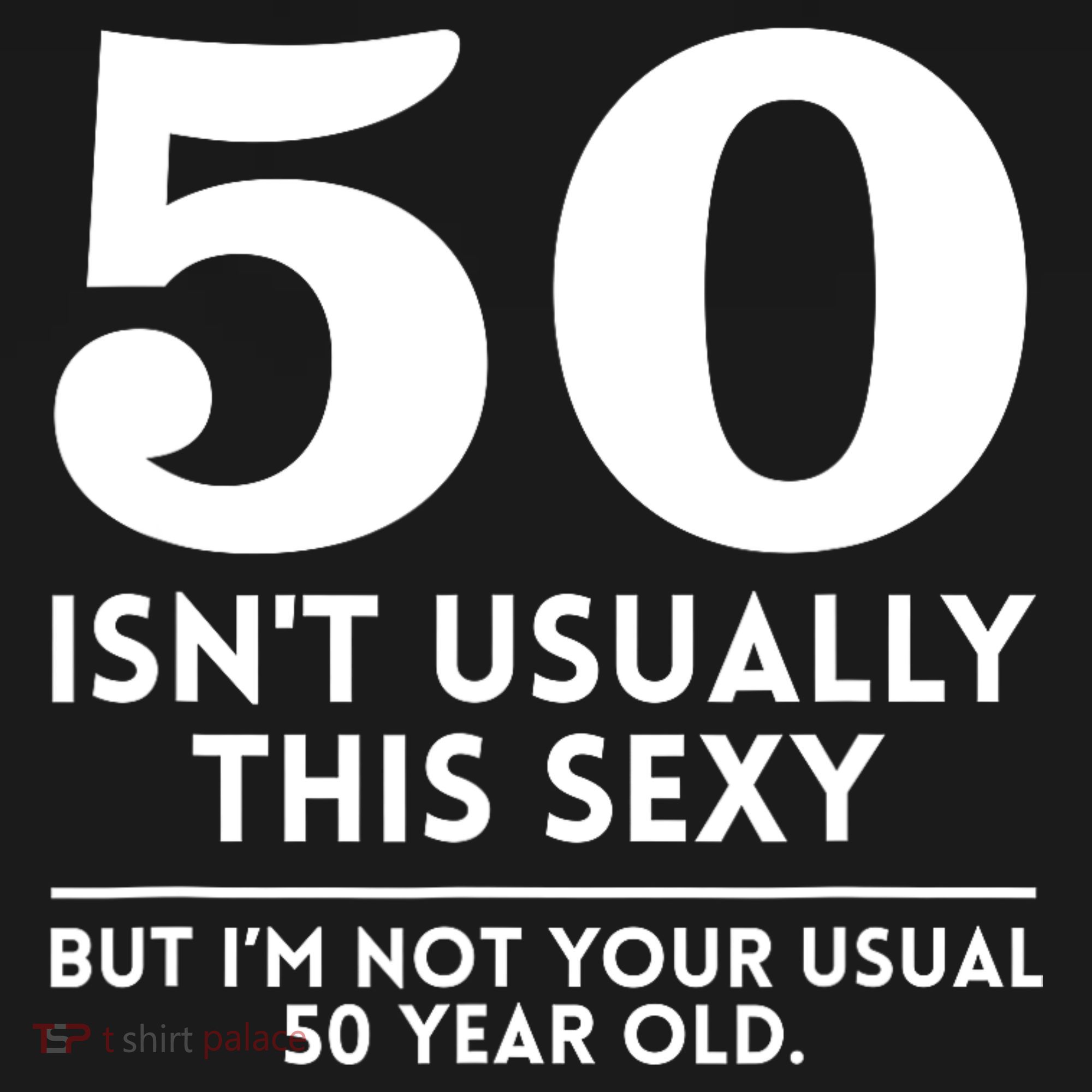 Funny 50th Birthday Humor 50 Isnt Usually This Sexy Joke Doggie Tank