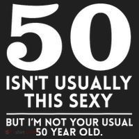 Funny 50th Birthday Humor 50 Isnt Usually This Sexy Joke Beanie thumb 2