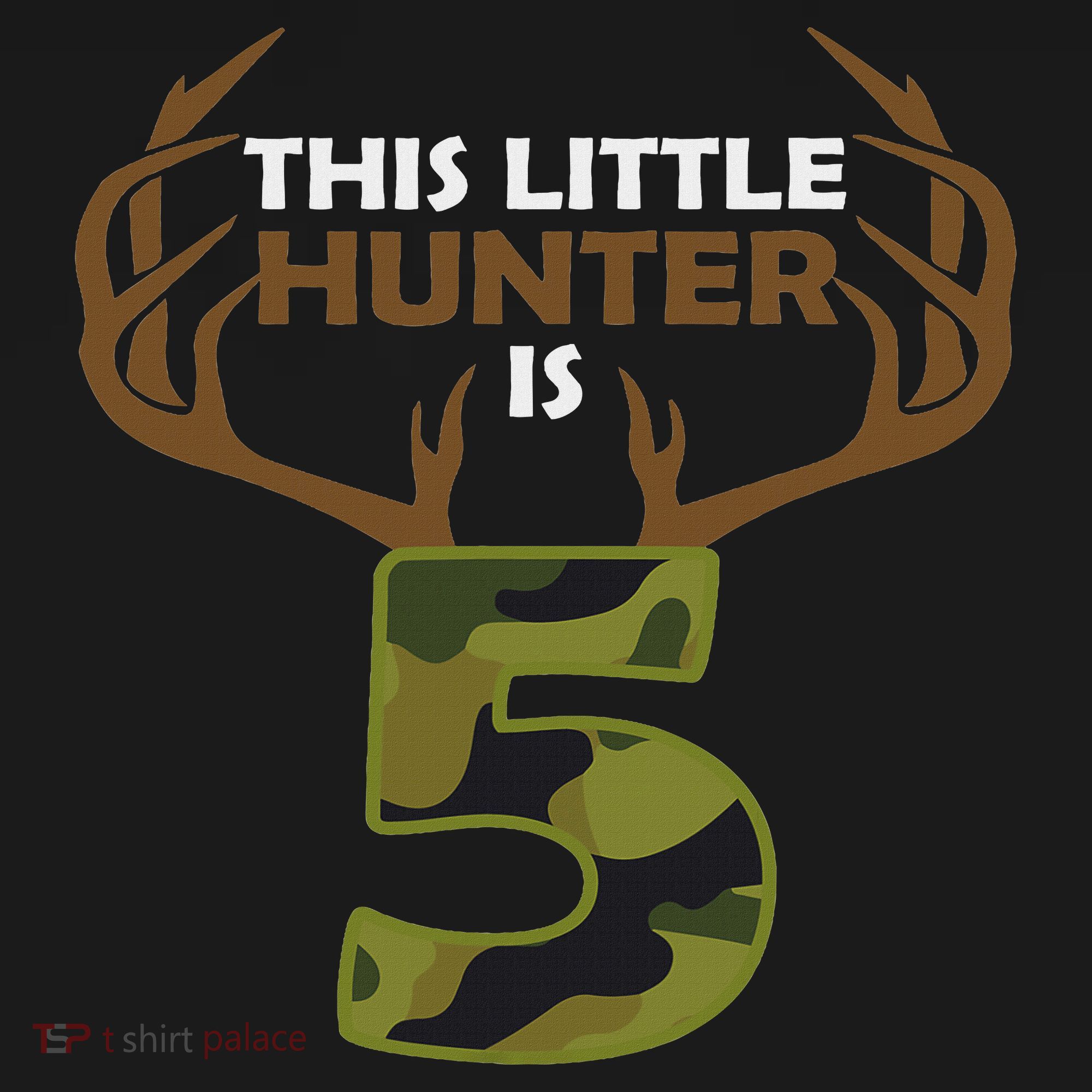 Funny 5th Birthday 5 Year Old Deer Hunter Gift For Tote Bag