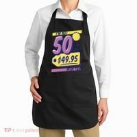 Funny 50th Birthday Plus Tax Apron thumb 2
