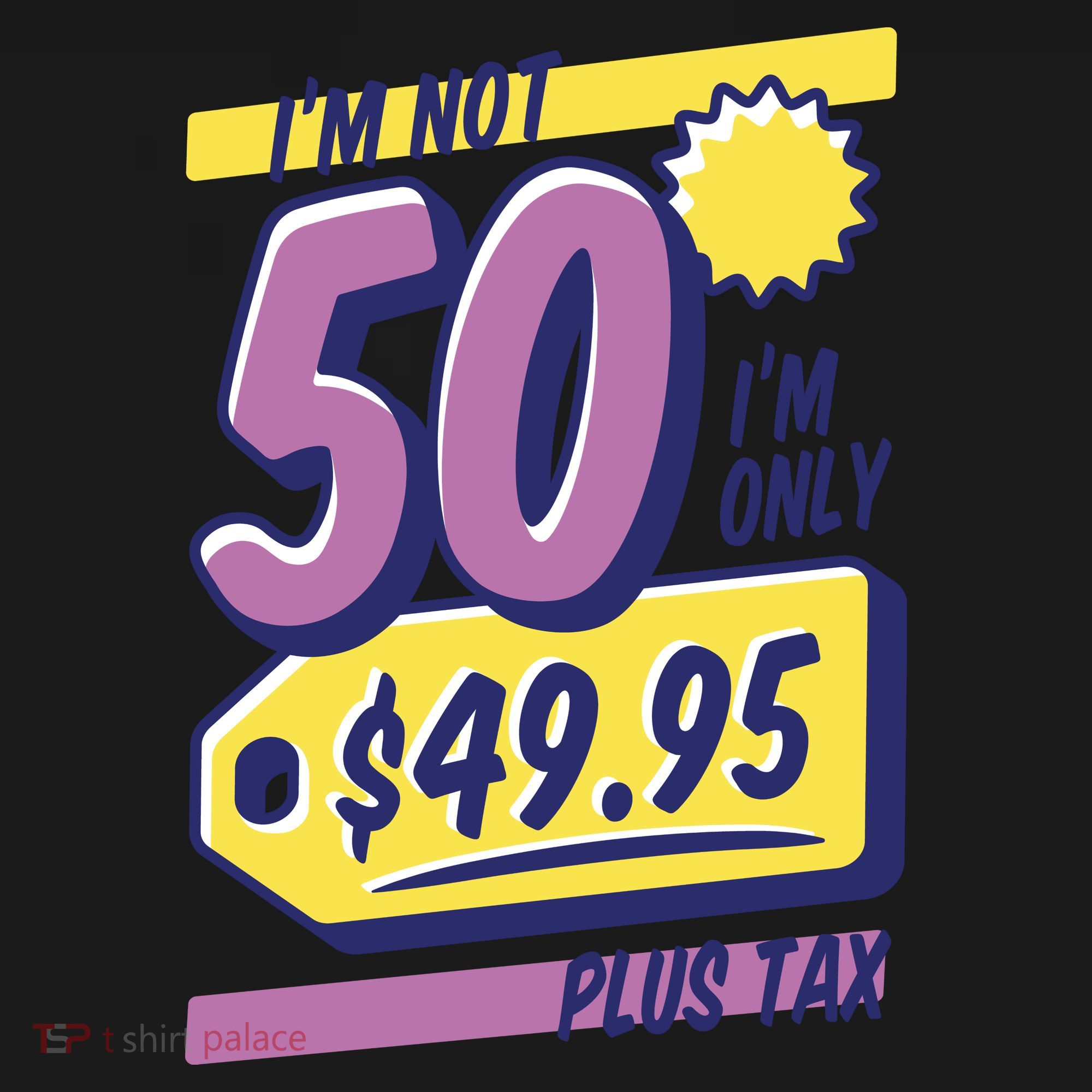 Funny 50th Birthday Plus Tax Bucket Hat