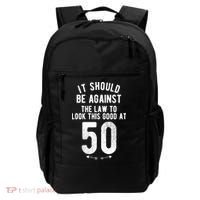 Funny 50th Birthday Gag Gift Idea 50 Year Old Joke Backpack thumb 0