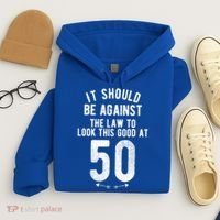 Funny 50th Birthday Gag Gift Idea 50 Year Old Joke Hoodie thumb 4
