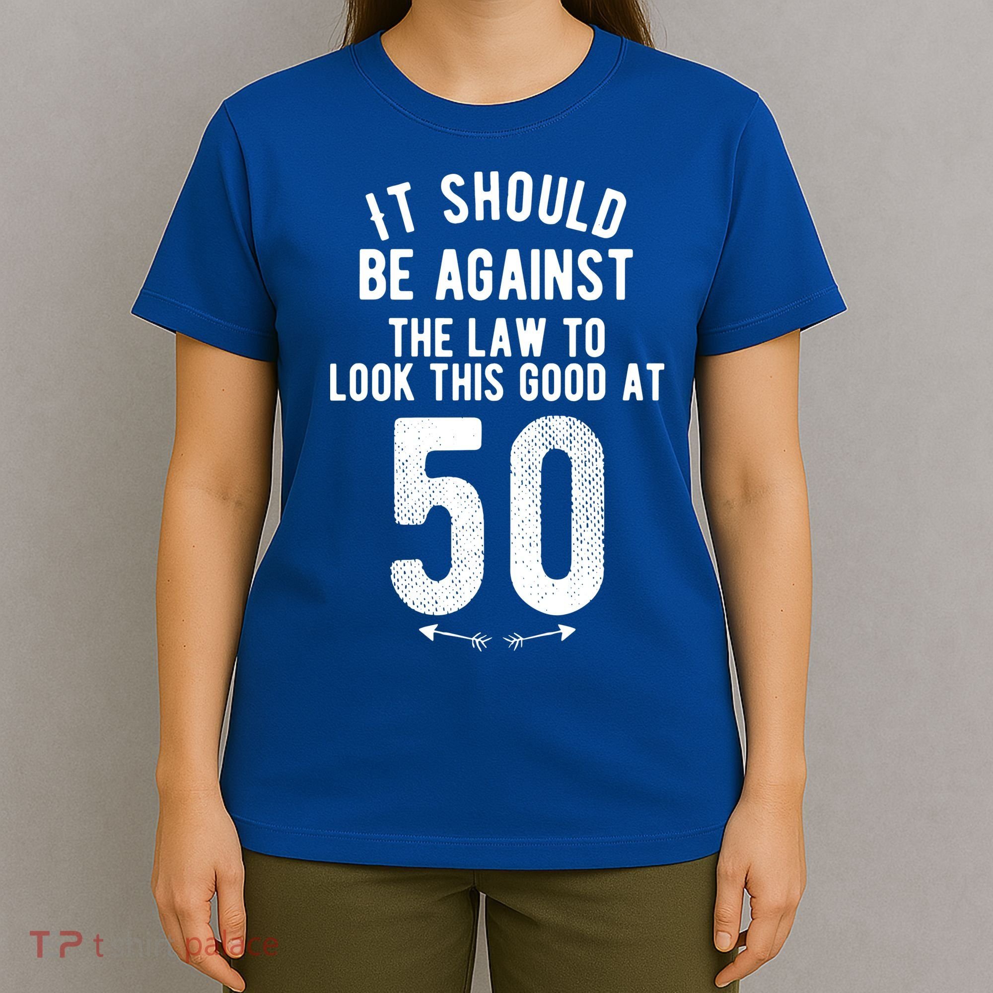 Funny 50th Birthday Gag Gift Idea 50 Year Old Joke T-Shirt