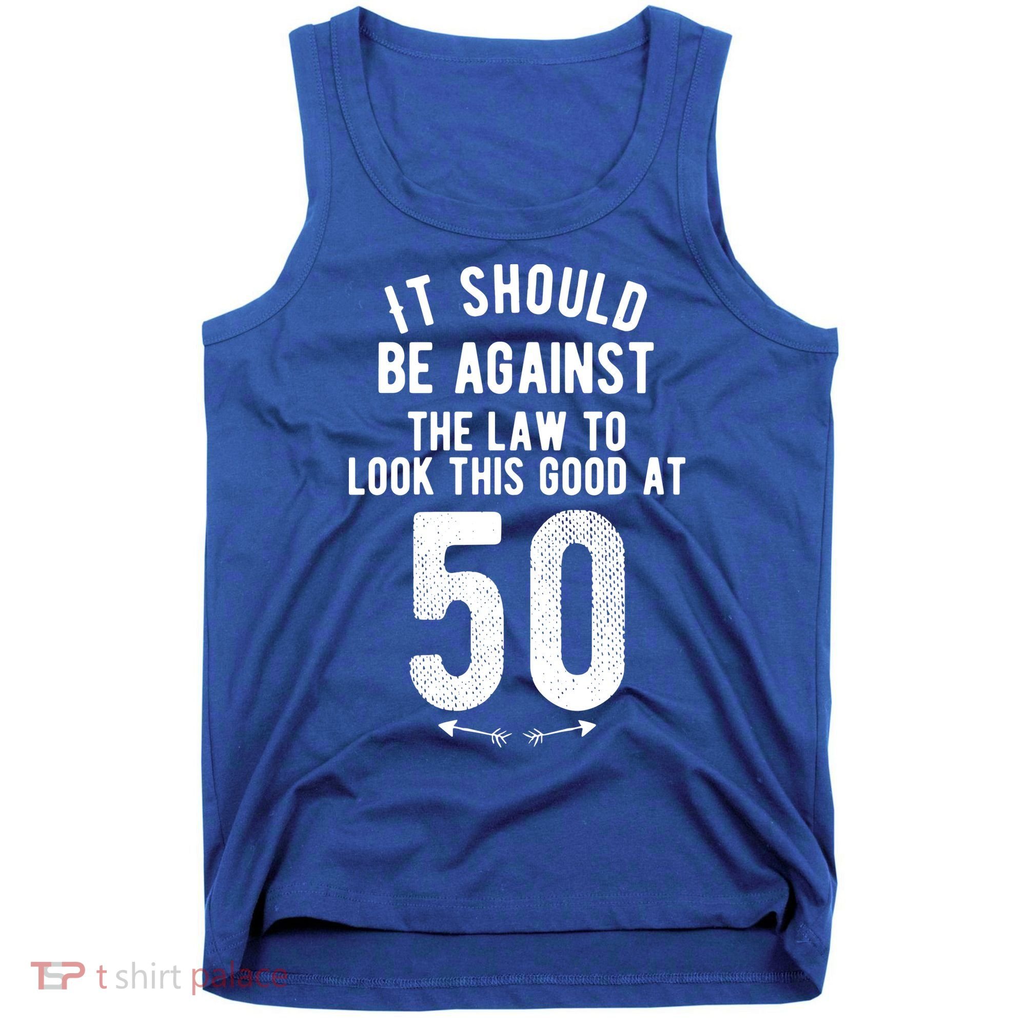 Funny 50th Birthday Gag Gift Idea 50 Year Old Joke Tank Top