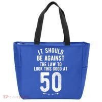 Funny 50th Birthday Gag Gift Idea 50 Year Old Joke Tote Bag thumb 0