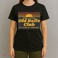  Funny 50th Birthday Old Balls Club 50 Years of Awesome T-Shirt thumb 4