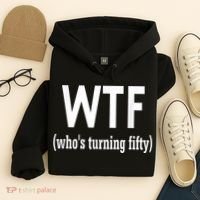 Funny 50th Birthday Gift Who's Turning Fifty Hoodie thumb 4