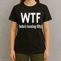 Funny 50th Birthday Gift Who's Turning Fifty T-Shirt thumb 4