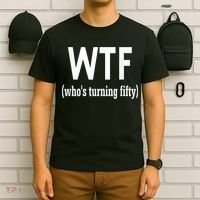 Funny 50th Birthday Gift Who's Turning Fifty T-Shirt thumb 6