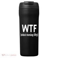 Funny 50th Birthday Gift Who's Turning Fifty 24oz Duet Stainless Steel Tumbler thumb 0