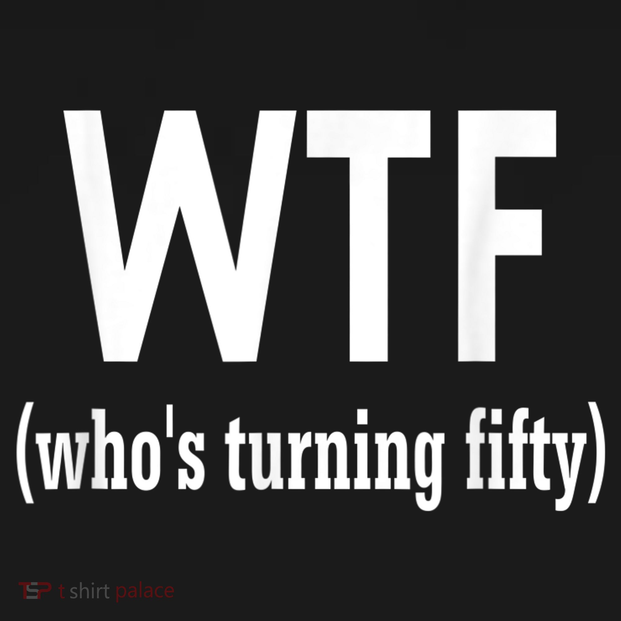 Funny 50th Birthday Gift Who's Turning Fifty Women's Tank Top