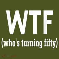 Funny 50th Birthday Gift Who's Turning Fifty The Baniff Cuffed Pom Beanie thumb 2