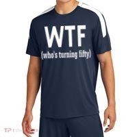 Funny 50th Birthday Gift Who's Turning Fifty Sport-Tek Competitor United Soccer Jersey thumb 0