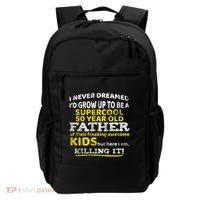 Funny 50th Birthday Gift For Father Dad From Fifty Year Great Gift Backpack thumb 0