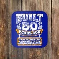 Funny 50th Birthday Gift BDay Gift Saying Age 50 Year Joke Coaster thumb 0