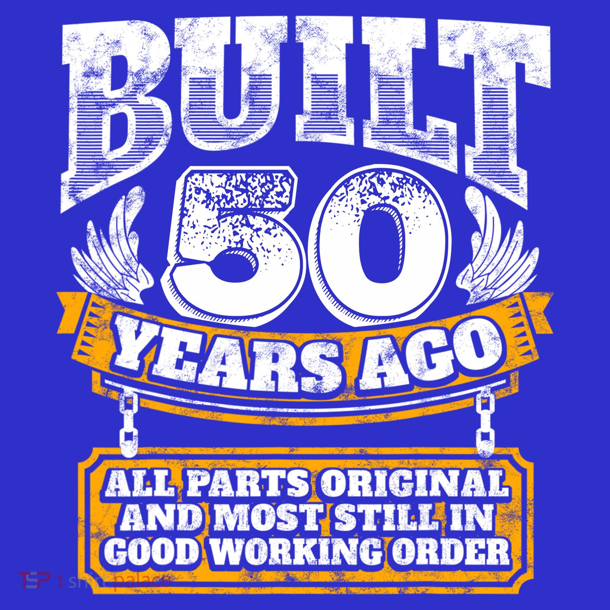 Funny 50th Birthday Gift BDay Gift Saying Age 50 Year Joke Polo