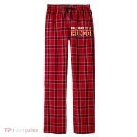 Funny 50th Birthday Gag Halfway To 100 Halfway To A Hundo Men's Flannel Plaid Pajama Pants thumb 0