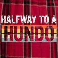 Funny 50th Birthday Gag Halfway To 100 Halfway To A Hundo Men's Flannel Plaid Pajama Pants thumb 2