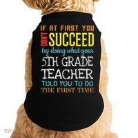 Funny 5th Grade Teacher Appreciation Gifts Doggie Tank thumb 0