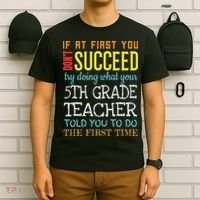 Funny 5th Grade Teacher Appreciation Gifts T-Shirt thumb 6