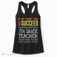 Funny 5th Grade Teacher Appreciation Gifts Women's Tank Top thumb 0
