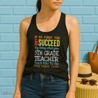 Funny 5th Grade Teacher Appreciation Gifts Women's Tank Top thumb 2