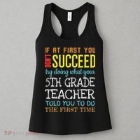 Funny 5th Grade Teacher Appreciation Gifts Women's Tank Top thumb 3
