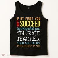 Funny 5th Grade Teacher Appreciation Gifts Tank Top thumb 2