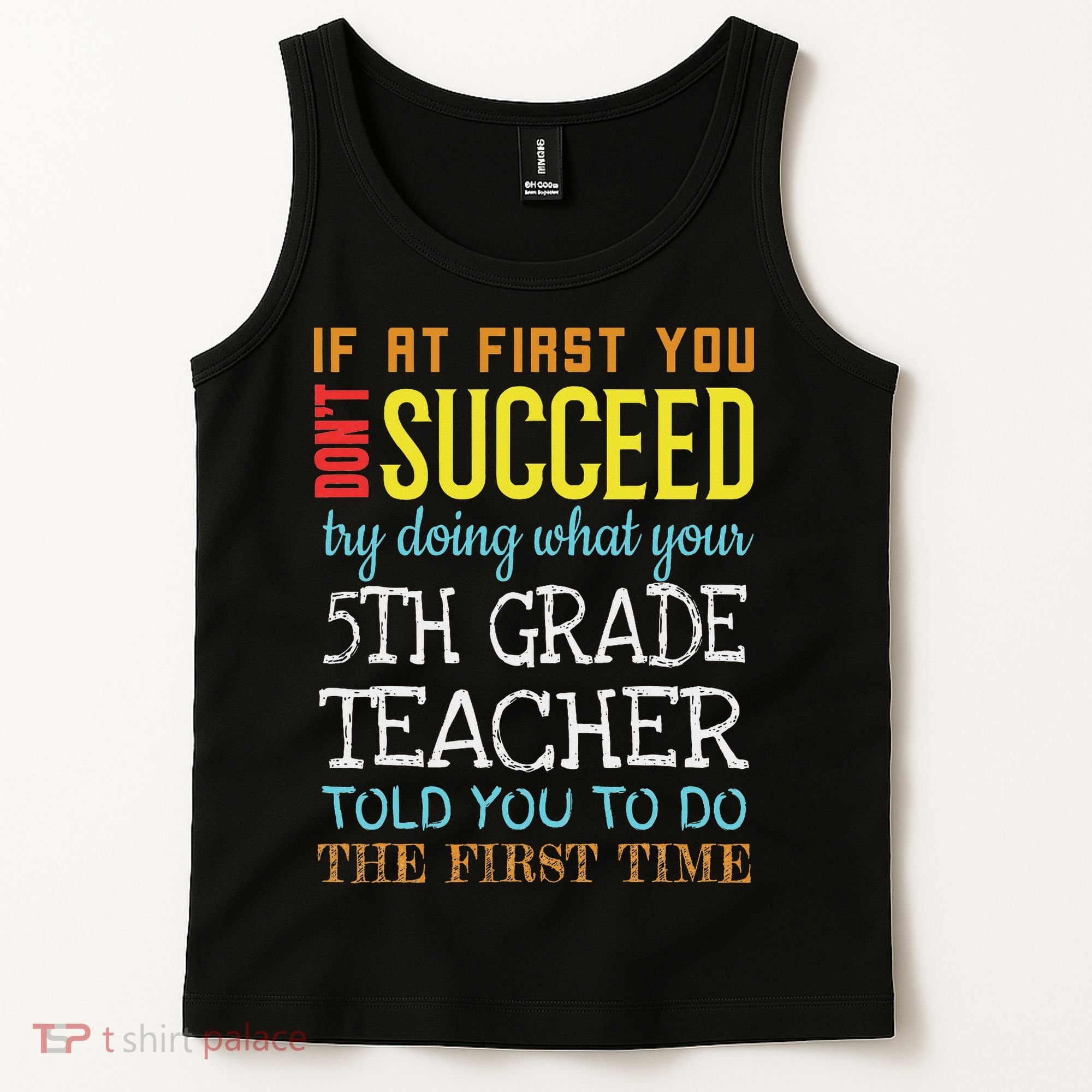 Funny 5th Grade Teacher Appreciation Gifts Tank Top