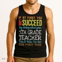 Funny 5th Grade Teacher Appreciation Gifts Tank Top thumb 3