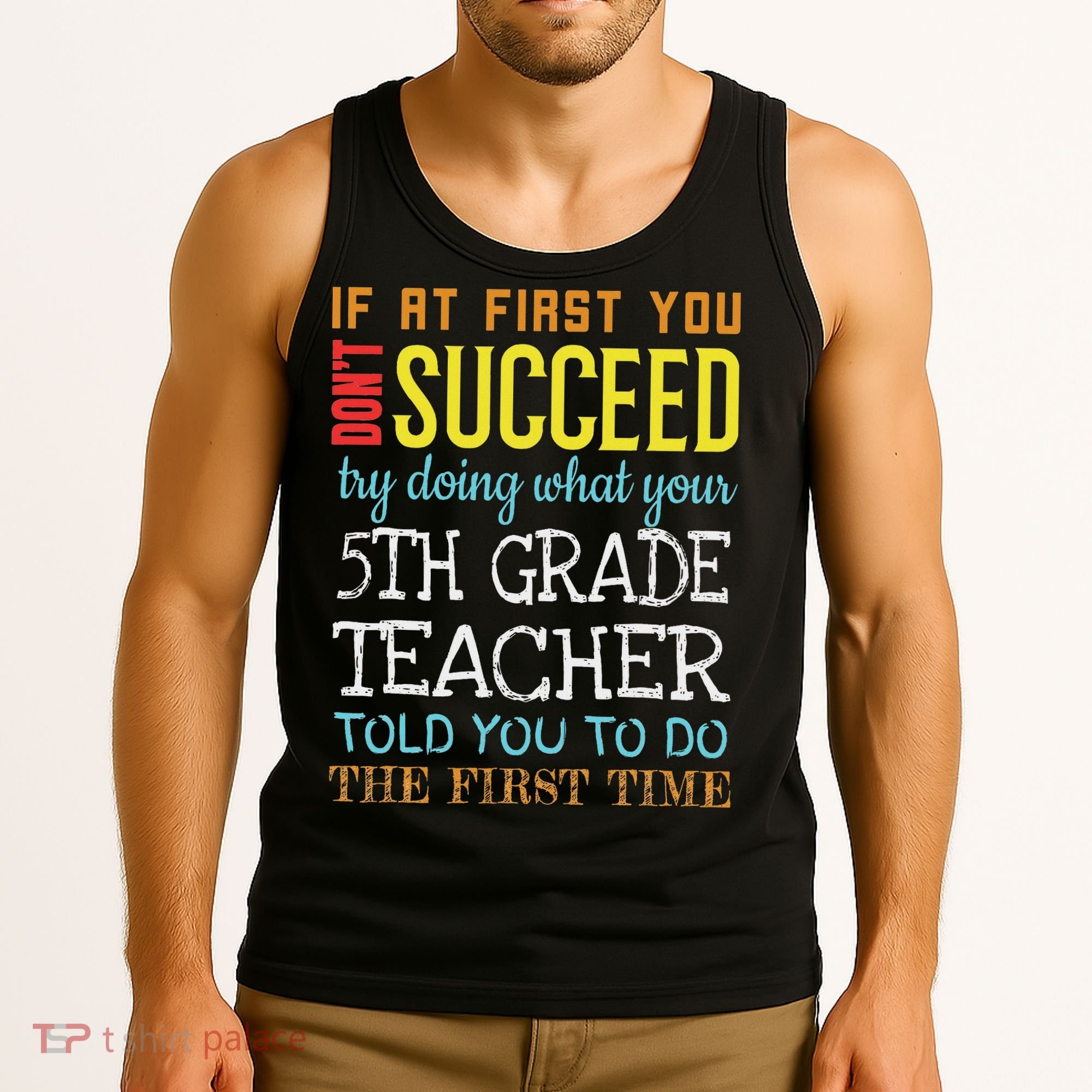 Funny 5th Grade Teacher Appreciation Gifts Tank Top