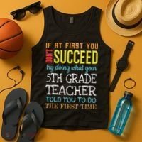 Funny 5th Grade Teacher Appreciation Gifts Tank Top thumb 4