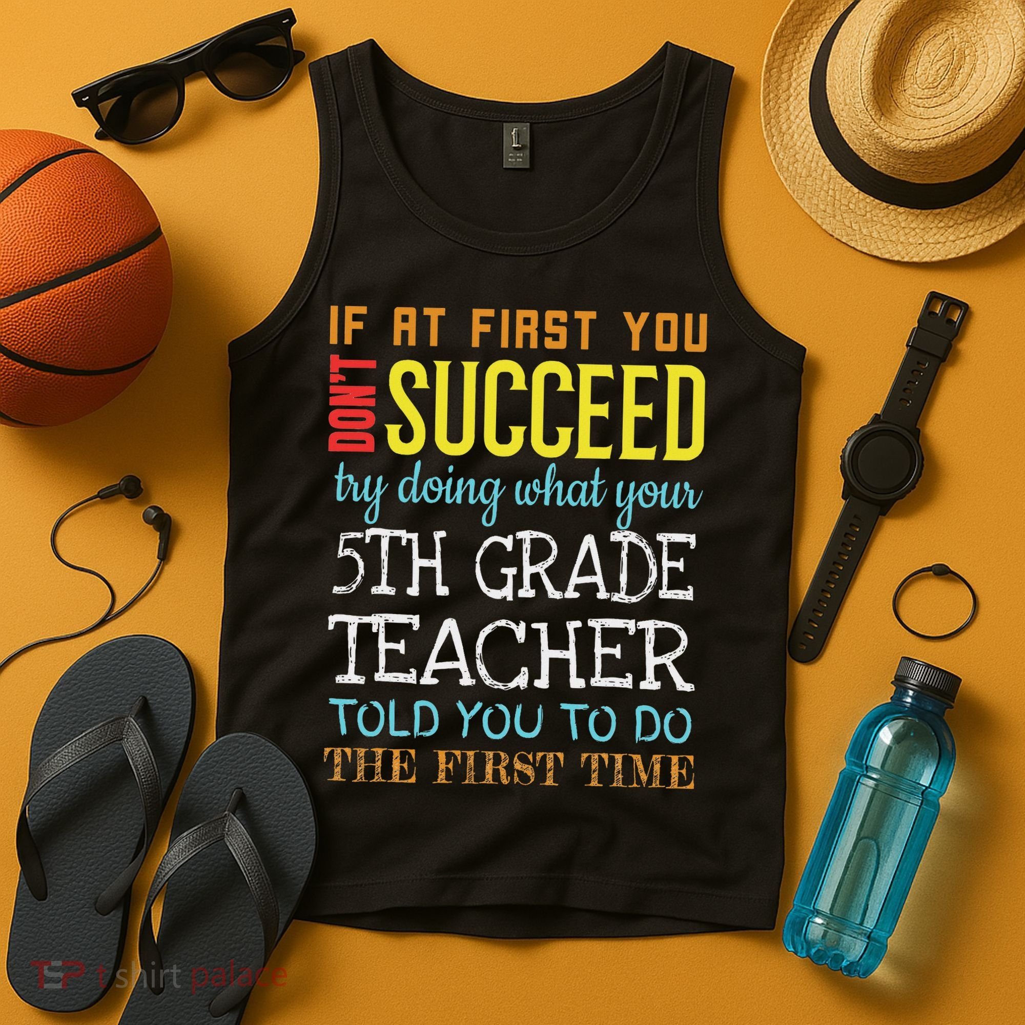 Funny 5th Grade Teacher Appreciation Gifts Tank Top