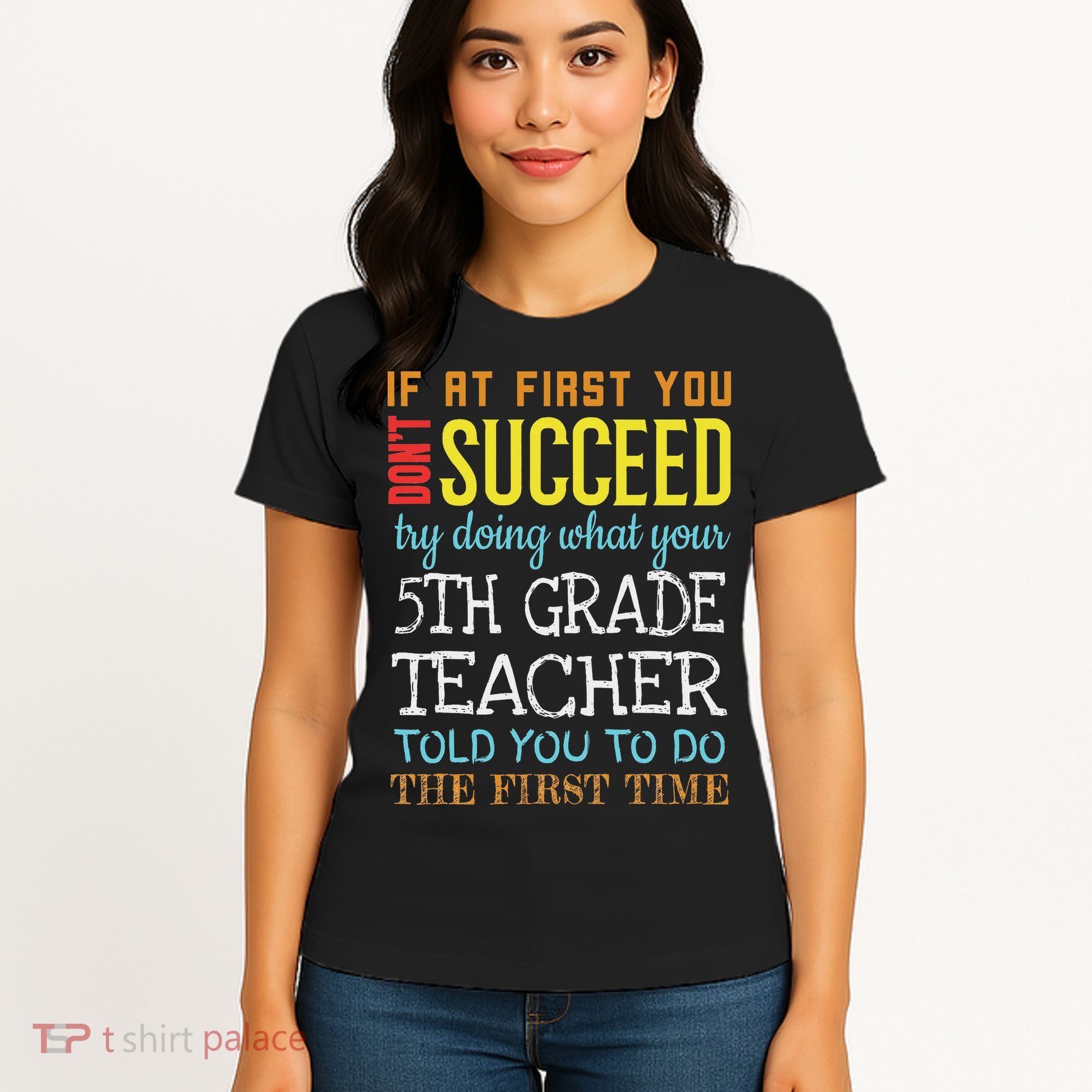 Funny 5th Grade Teacher Appreciation Gifts Women's T-Shirt