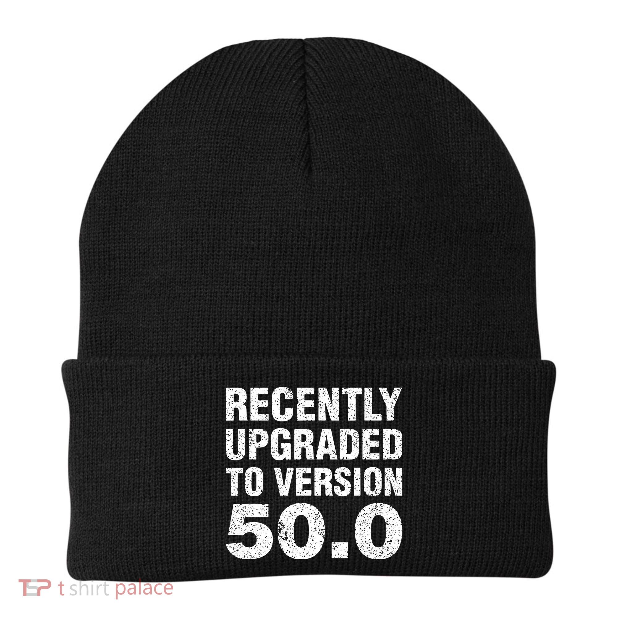 Funny 50 Years Old Joke 50th Birthday Gag Gift Beanie